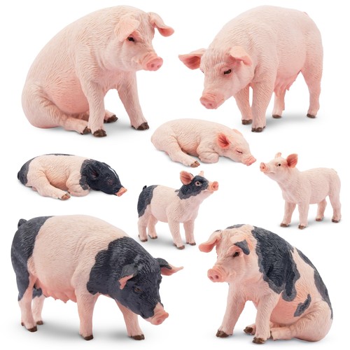 Stück schwein tierefiguren - 8,