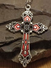 Kreuz Halskette in Silber