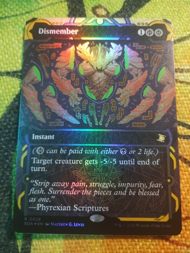 Foil showcase dismember sos - showcase,