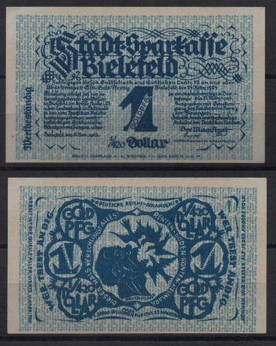30981 gold notgeld - -, gold-notgeld