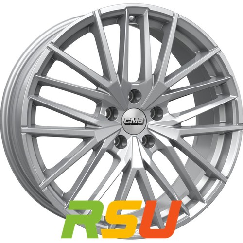 Cms c36 racing silver 8x18 - silver, 8x18"