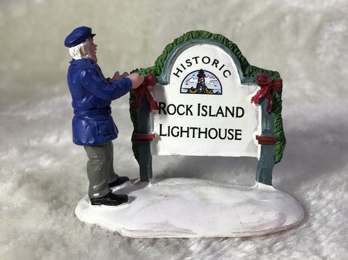 Lemax winter welcome plymouth - winter, welcome,