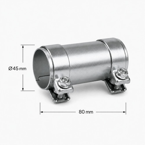 Doppelschelle ø45 mm - 80,