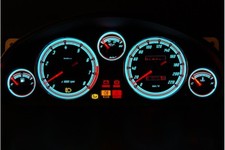 NB Mazda MX-5 glow gauges
