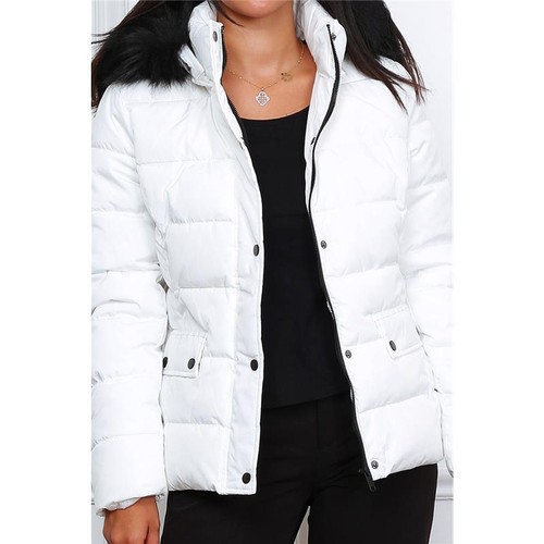 Damen winter steppjacke mit - winter,