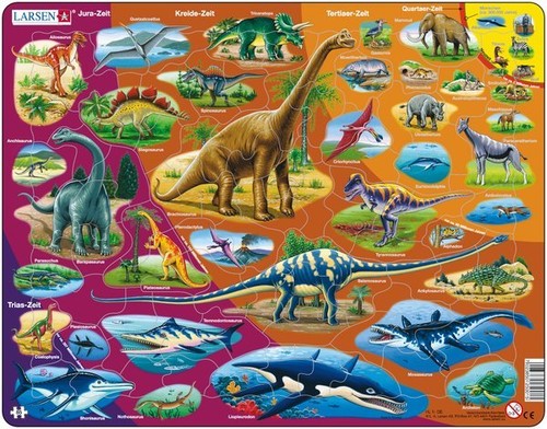Larsen puzzle dinosaurier und - larsen,