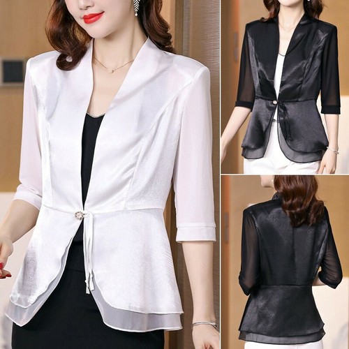 Damen blazer jacke - jacke, kurz