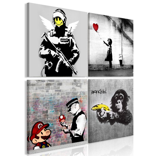 Banksy streetart graffiti - banksy,