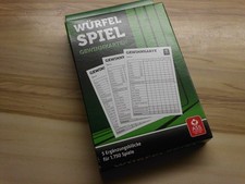 kniffel block WürfelSpiel Gewinnkarten neu ovp. 5 Blöcke