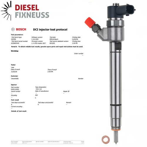 0445110265 einspritzdüse - 0445110265,
