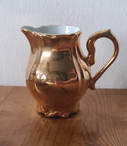 Goldenes milchkännchen - goldenes,