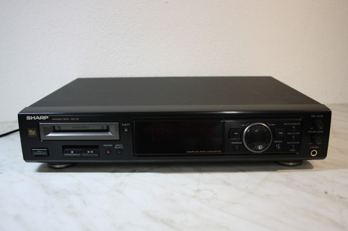 Sharp minidisc deck - sharp,