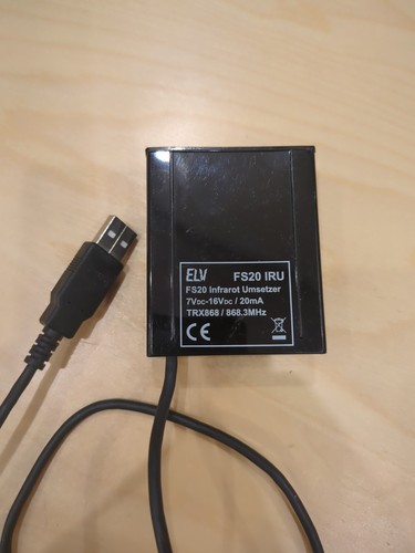 Elv fs20 infrarot - infrarot, umsetzer