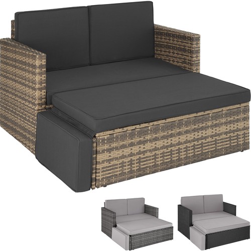 Polyrattan gartenmöbel lounge - polyrattan,
