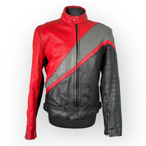 Herren leder motorrad jacke - herren,