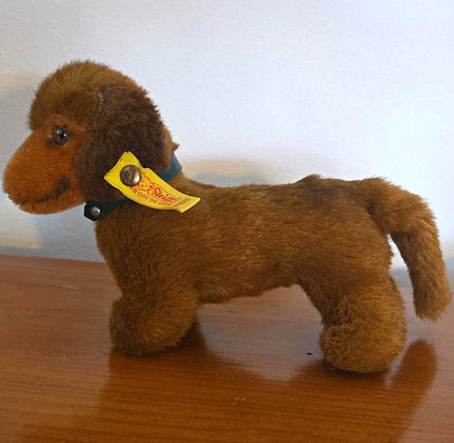 Steiff dackel hexie stofftier - hexie,