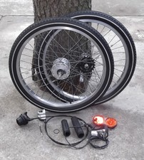 20 Zoll Laufradsatz Nabendynamo Nexus 3-Gang Vorderrad Hinterrad Komplettpaket