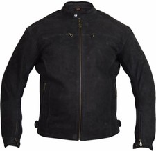 Retro Motorrad Lederjacke