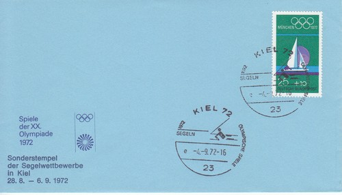 Olympiade 1972 sonderumschlag - olympiade,
