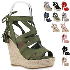 892787 Damen Sandaletten Bast