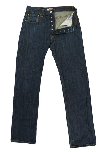 Levi 501 straight leg button - leg,