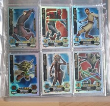  Star Wars Force Attax Serie 3 - Komplett Inkl. LE1,LE2,LE3,LE4,LE5,LE6. 