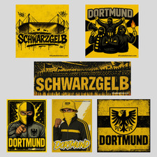 Dortmund Aufkleber Ultras