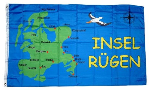 Flagge fahne insel rügen - /,