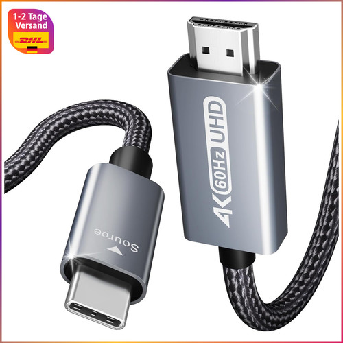 Usb auf hdmi kabel 8m - hdmi, 1,8m