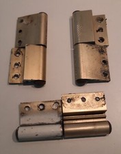 1 (von 3) Türscharnier (Eingangstür) – 2-teilig - Oldtimer Wohnwagen Tabbert