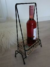 Flaschenkorb Flaschenträger Weinflaschen Präsentation Deko 60er 70er