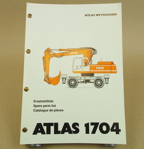 Atlas 1704 mobilbagger - atlas,