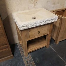 BILBAO Waschtisch Travertin