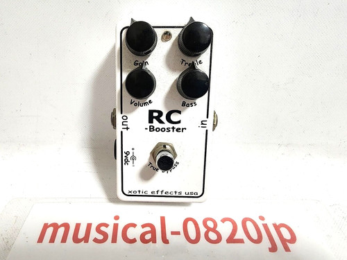 Xotic booster effektpedal - rc,