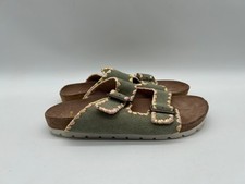 Sansibar Damen Sandale Grün