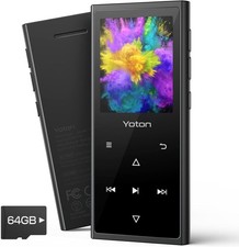 YOTON 64GB MP3 Player Bluetooth 5.0, HiFi MP3 Player