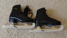 Schlittschuhe Graf Montana, Leder, schwarz, Gr 36, wenig genutzt