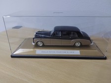 Modellauto Rolls royce phantom vi 1972 1:43 unbespielt gold schwarz