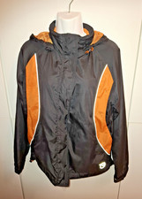 Movement Regenjacke, Gr. 38/40, schwarz, sportlich, faltbar zu Tasche,