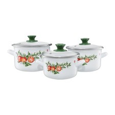 Kochtöpfe Set 6-tlg. Apfel
