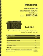 Panasonic lumix dmc - panasonic, dmc-gx8