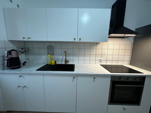 Ikea moderne küche mit herd - küche,