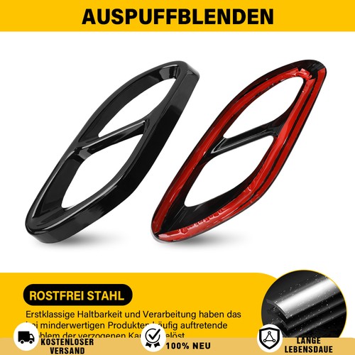 Auspuffblende auspuff - 2x,