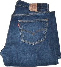 Levi's ®  501  Jeans  W36 L32  Blau  Vintage  Used Look  Old School