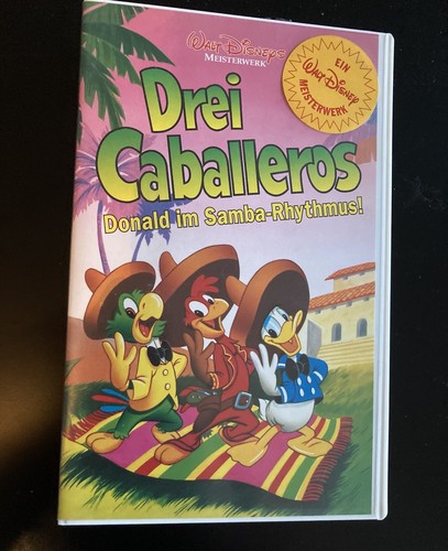 Vhs drei caballeros - caballeros,
