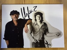 Autogrammkarte BAP Wolfgang Niedecken 2025 handsigniert