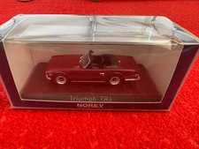 Triumph TR6 Norev 350092 originalverpackt, damson red, Modellauto