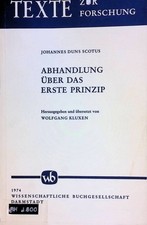 Abhandlung über das erste