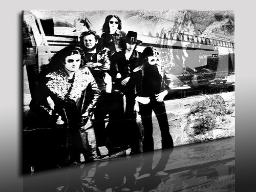 Fotoleinwand24 deep purple - ,