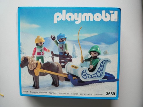 Playmobil ponyschlitten - ~,